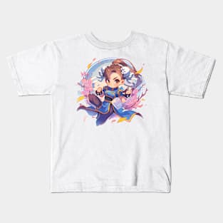 chun li Kids T-Shirt